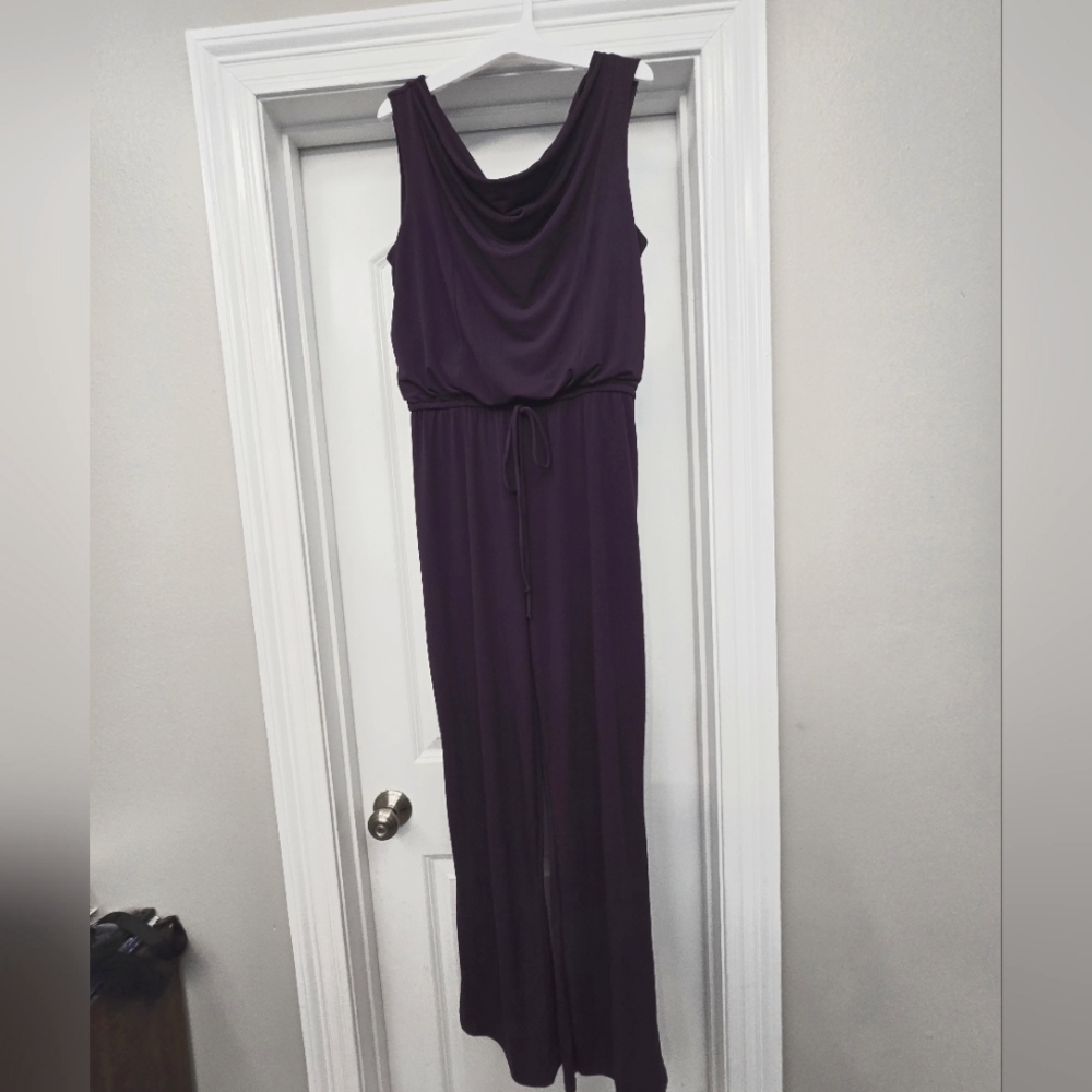 Purple jumpsuit